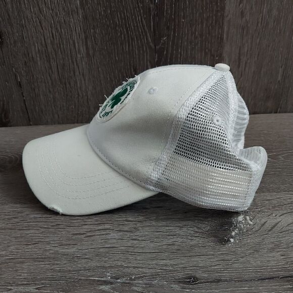 Aeropostale 3 Leaf Clover Distressed Baseball Cap - Picture 3 of 6